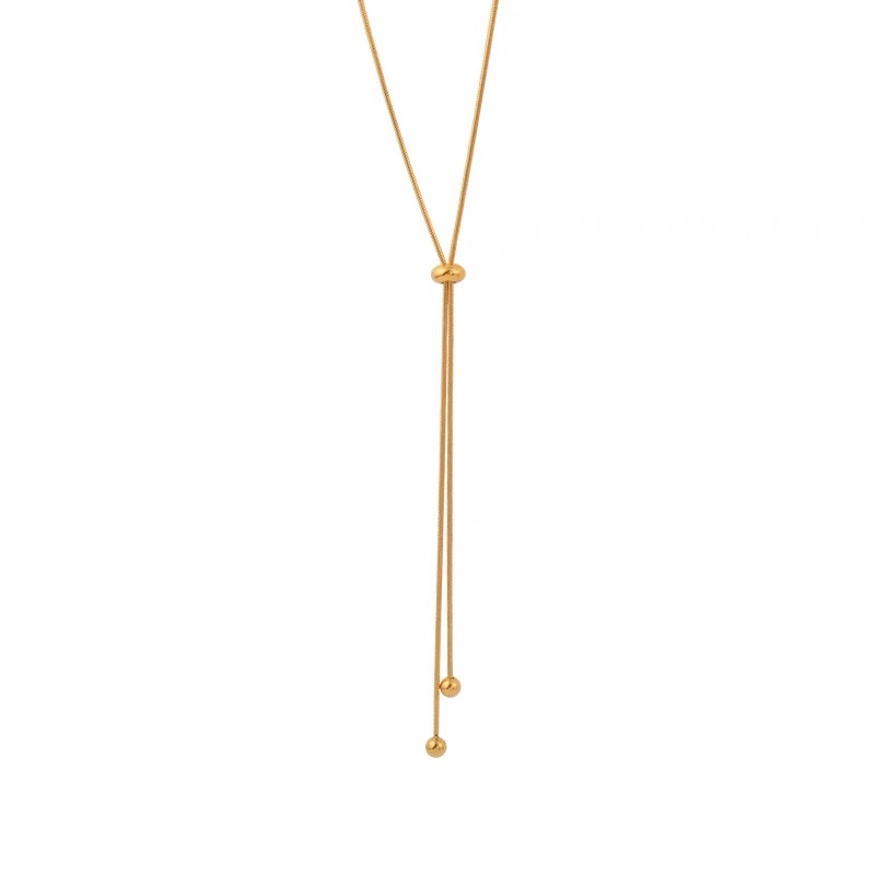 Titanium steel European and American simple and versatile classic small lock necklace, the same style as the trendy Instagram-worn collarbone chain by the Internet celebrity Hyuna Application Scenario