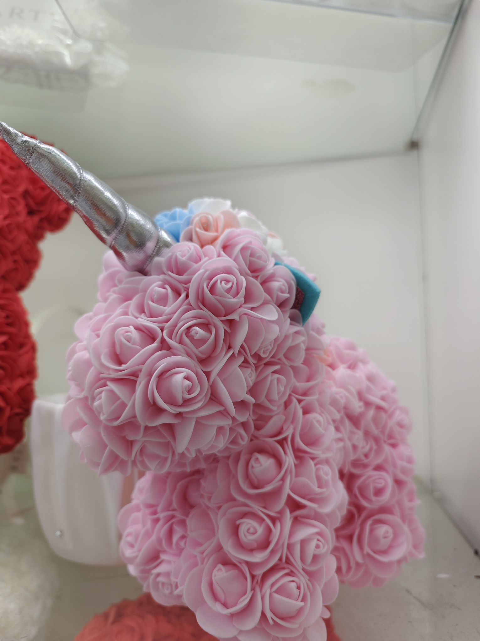 圣诞情人节生日礼物迷你独角兽创意仿真永生泡沫花天使之翼小号独