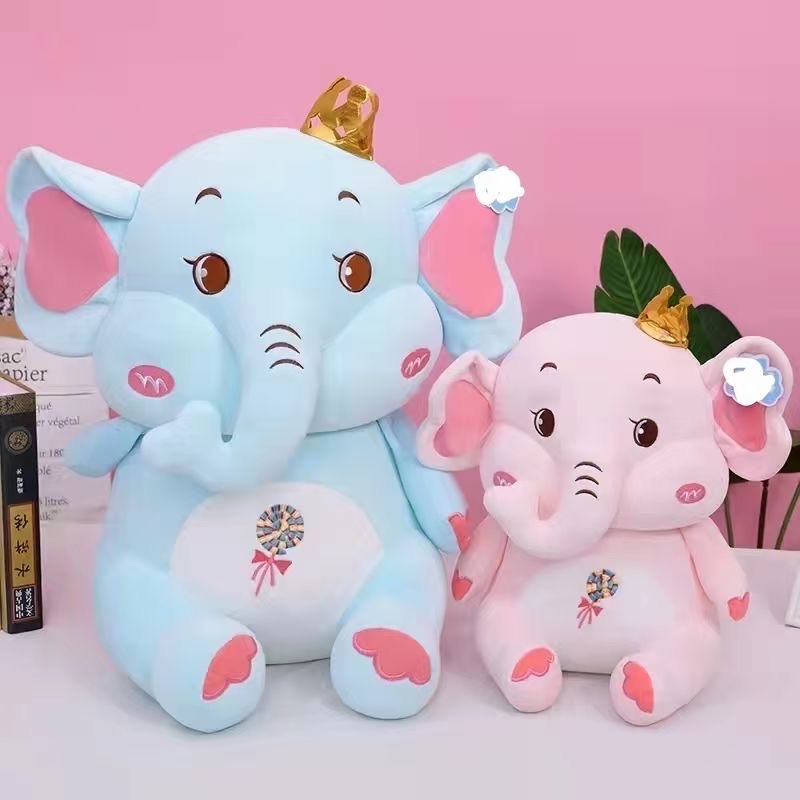 Toy dolls, figurines, elephants