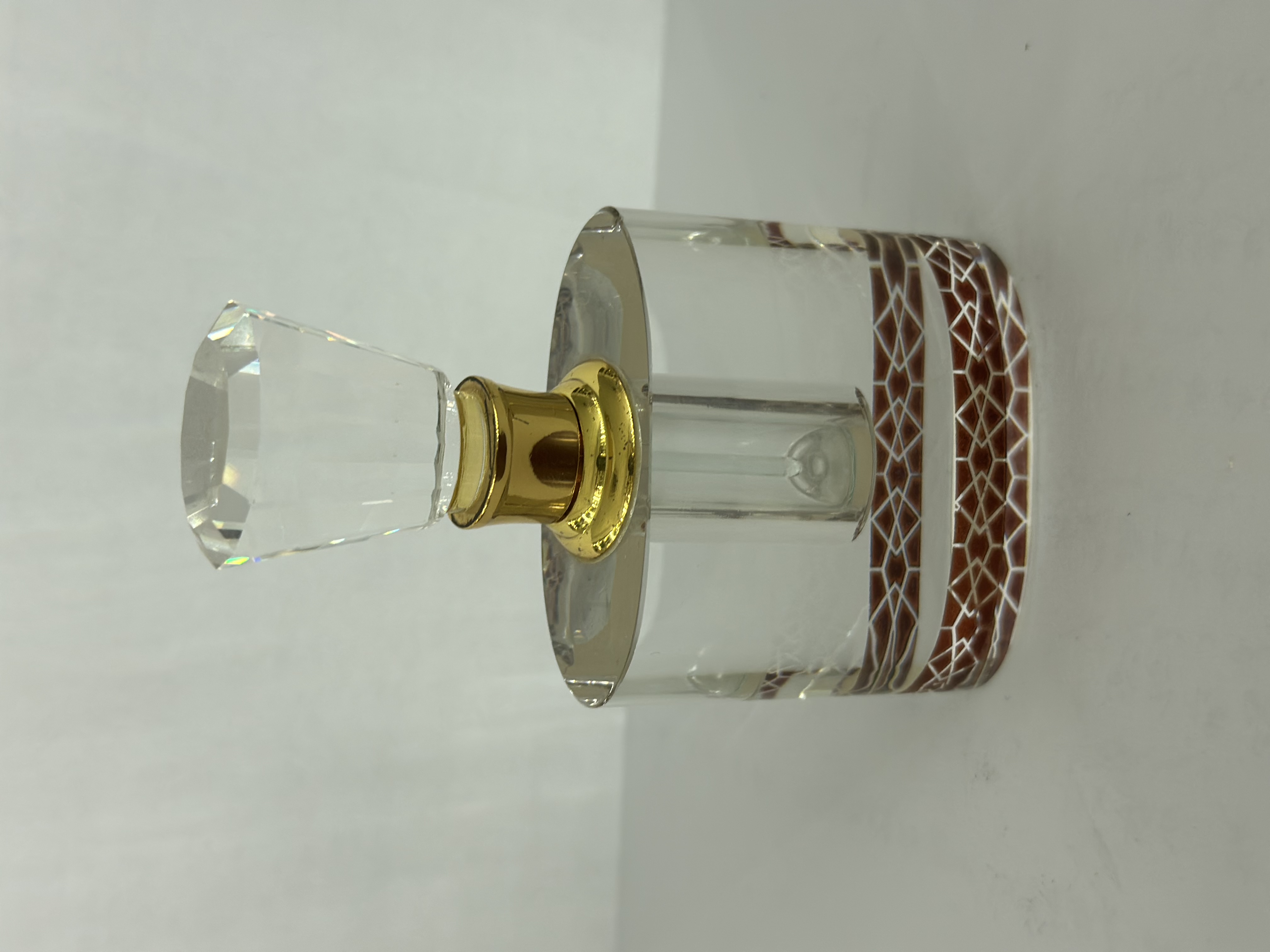 KA008-6cc Arab perfume bottle, glass bottle, handicrafts D3-7857 Alden Item Picture