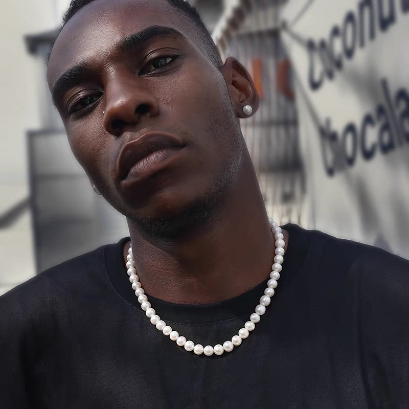 云逸饰家 正圆无瑕贝珠项链百搭爆款现货 首饰批发礼物工厂