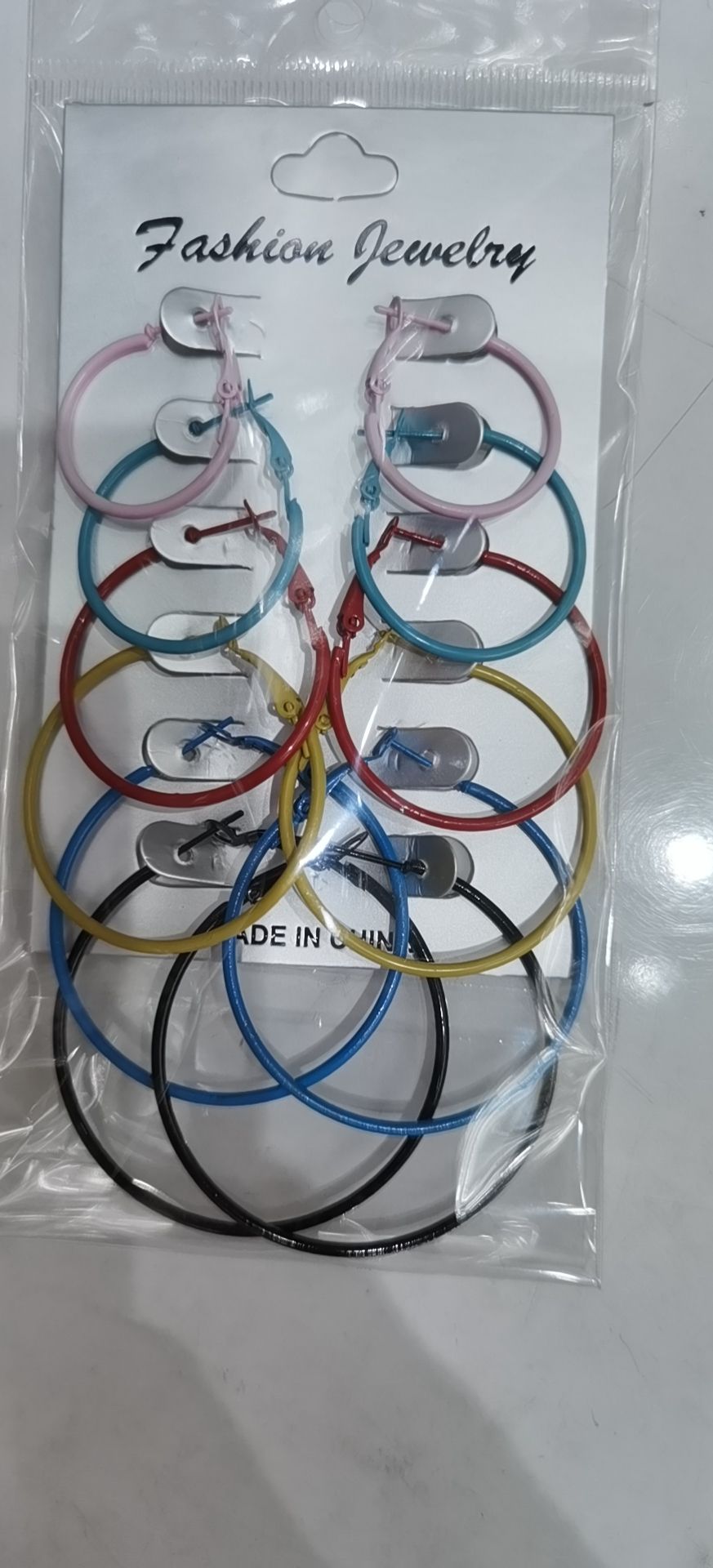 002玲珑饰品耳环套装，时尚潮流，流行饰品，