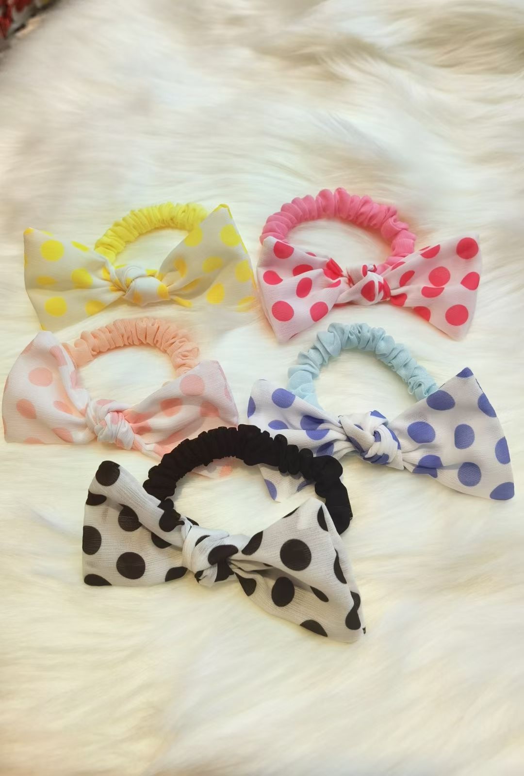 小肠发圈兔耳朵  鑫磊饰品