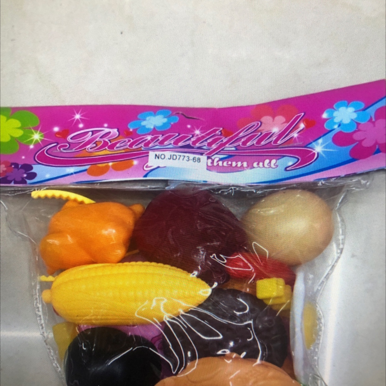 卡头袋蔬菜鱼/蔬菜玩具/热销玩具细节图