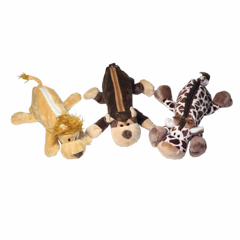 2022 Yellow round pen case, Cartoon 3D lion pen case, Elephant cartoon student pen case factory direct sales detail image 8