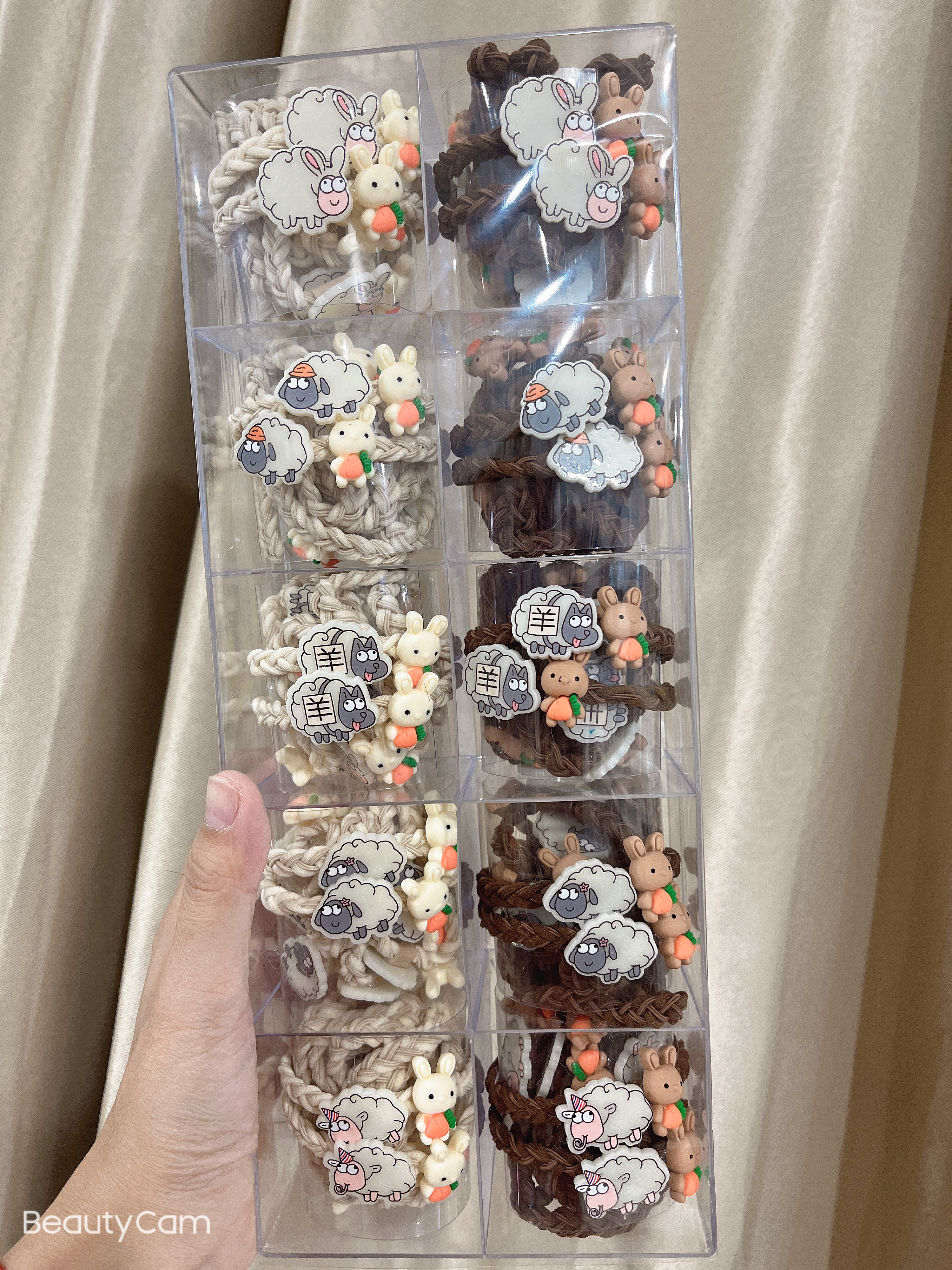 【100 Sets 】 Bestseller Sheep's Skin Band Hair Rope, new woven hair rope details Picture