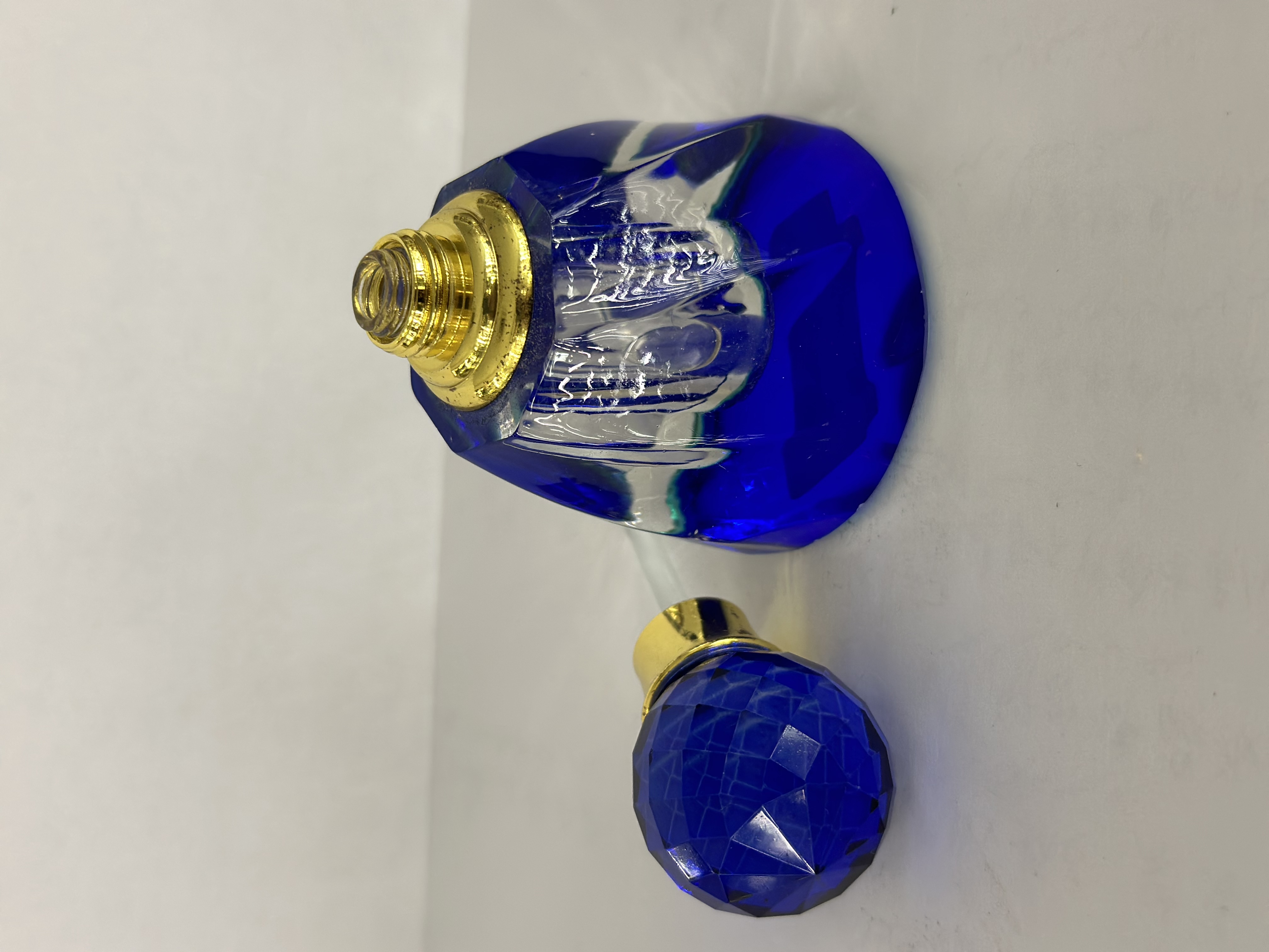 KA009-12cc Arabian perfume bottle, glass bottle, handicrafts D3-7857 Alden Specification image