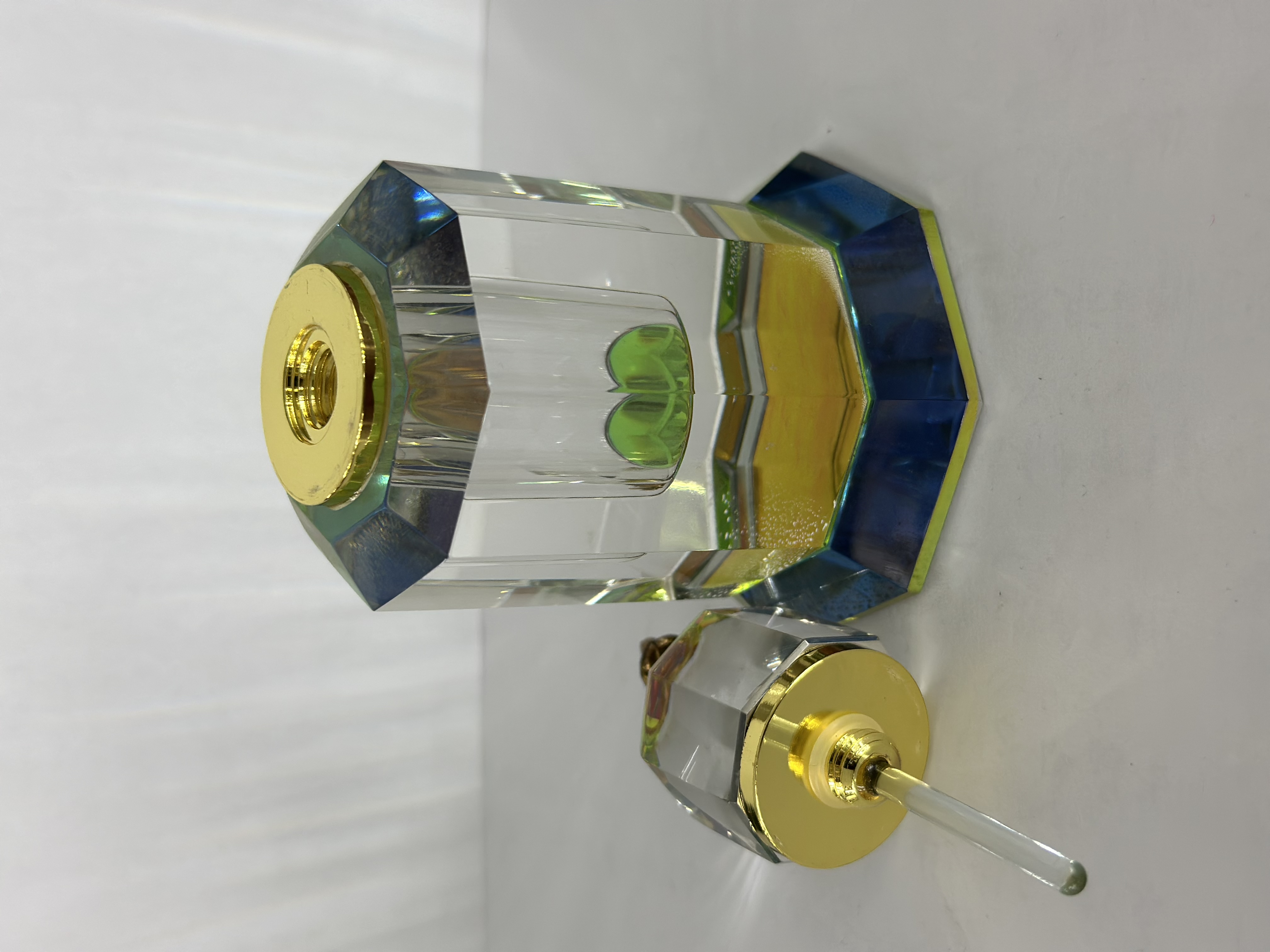 KA013-12cc Arab perfume bottle, glass bottle, handicrafts D3-7857 Alden Specification image