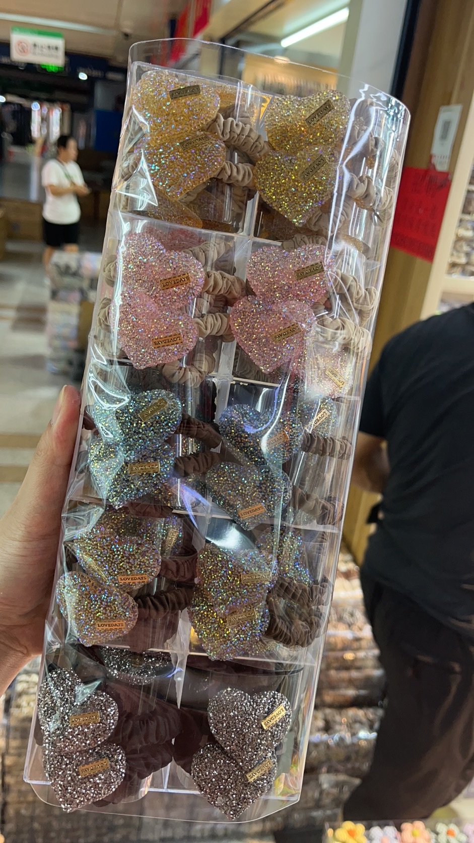 【50 Sets 】 New Korean-style candy-colored leather band mask ring hair tie bow hair accessory Application Scenario