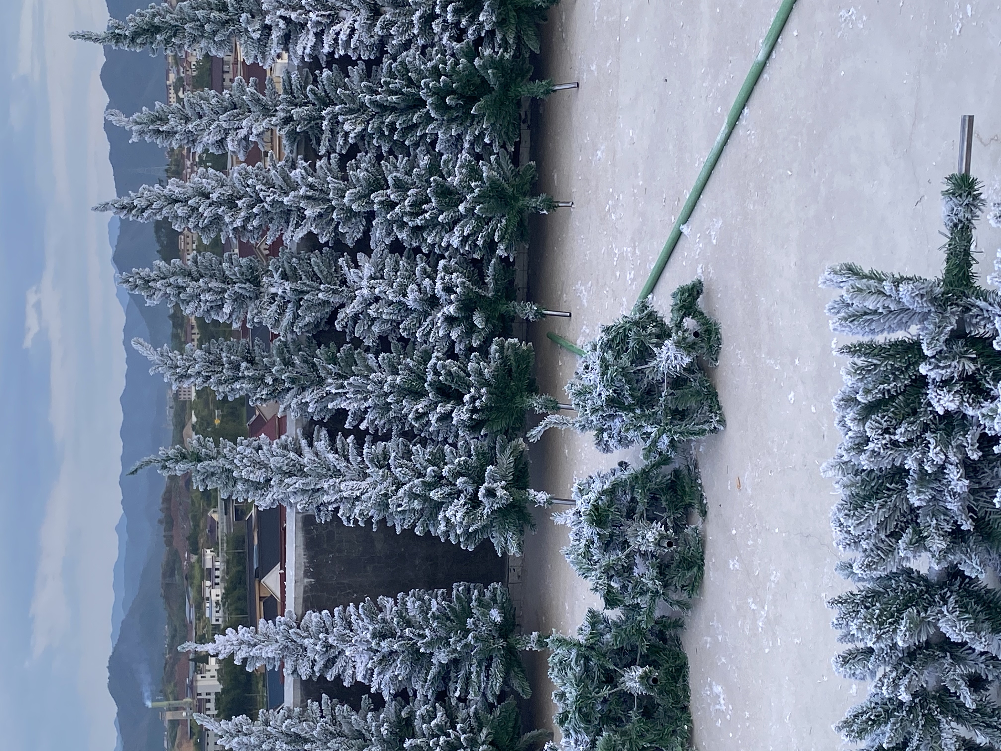 万德福工艺1.2米植绒树