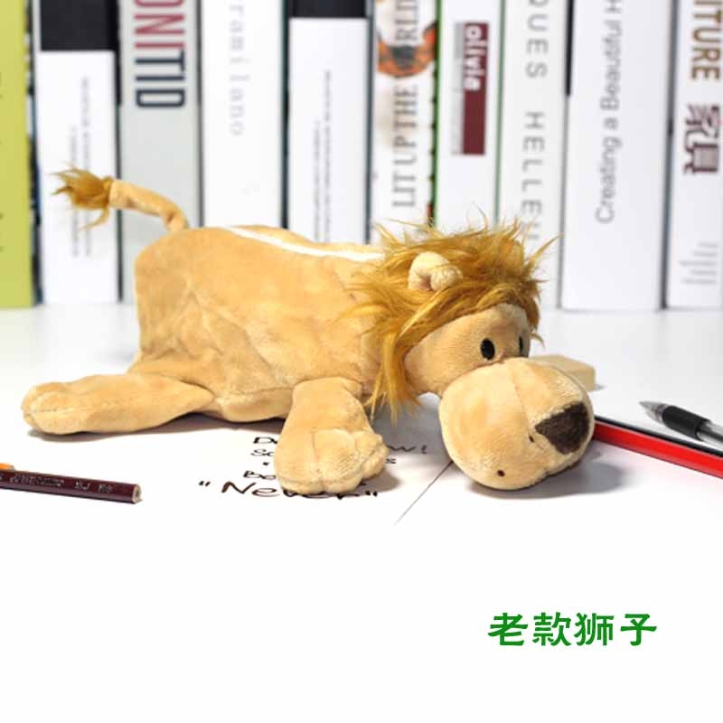 2022 Yellow round pen case, Cartoon 3D lion pen case, Elephant cartoon student pen case factory direct sales details Picture