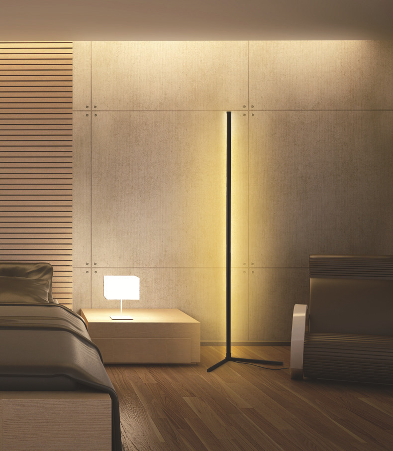 New style corner lamp RGB color-changing corner lamp, atmosphere lamp, DIY splicing, Internet red light, floor lamp, bedroom lamp 23-1 detail image 2