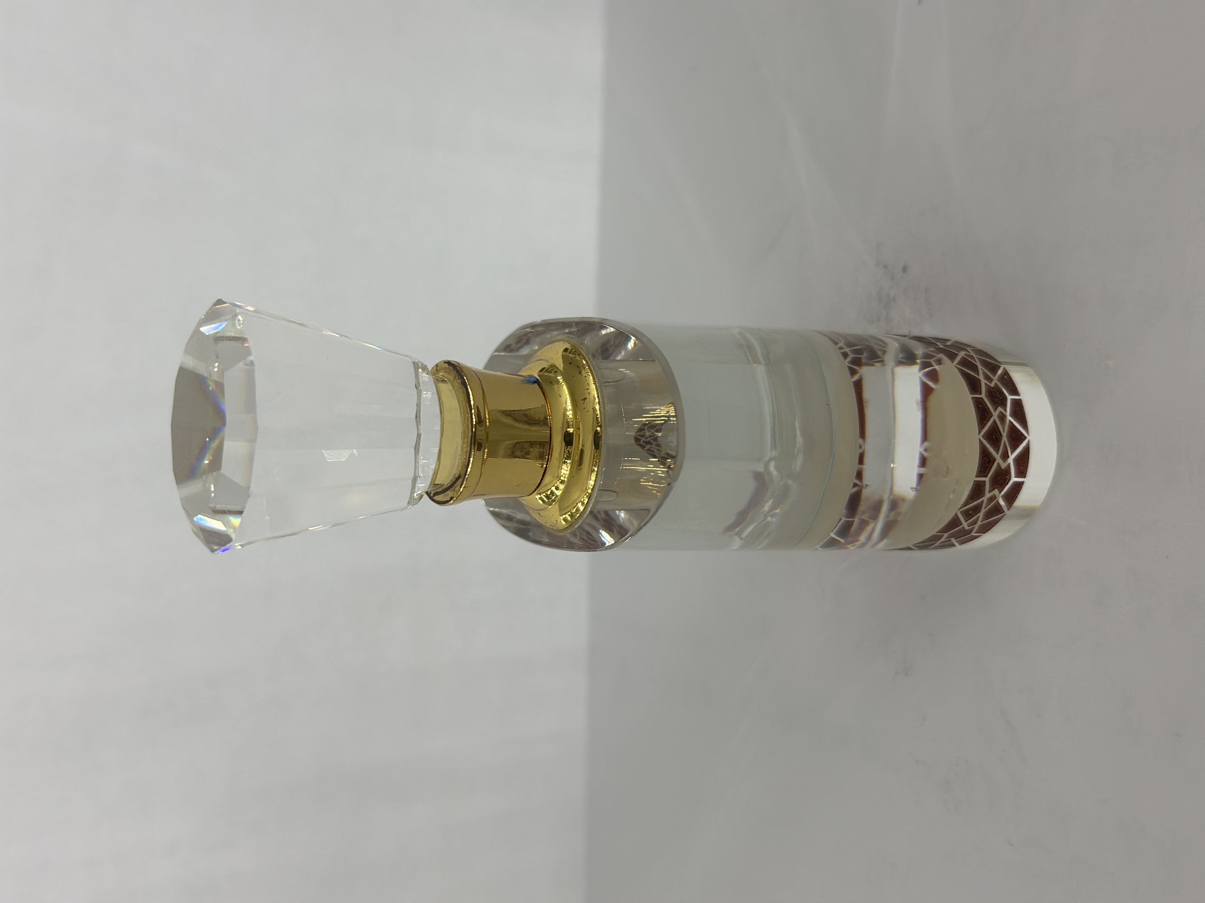 KA008-6cc Arab perfume bottle, glass bottle, handicrafts D3-7857 Alden details Picture