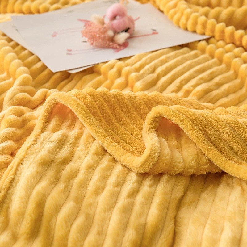 纯色魔法绒毛毯法莱绒礼品毯珊瑚绒空调盖毯毛巾被牛奶绒午睡毯子详情图8