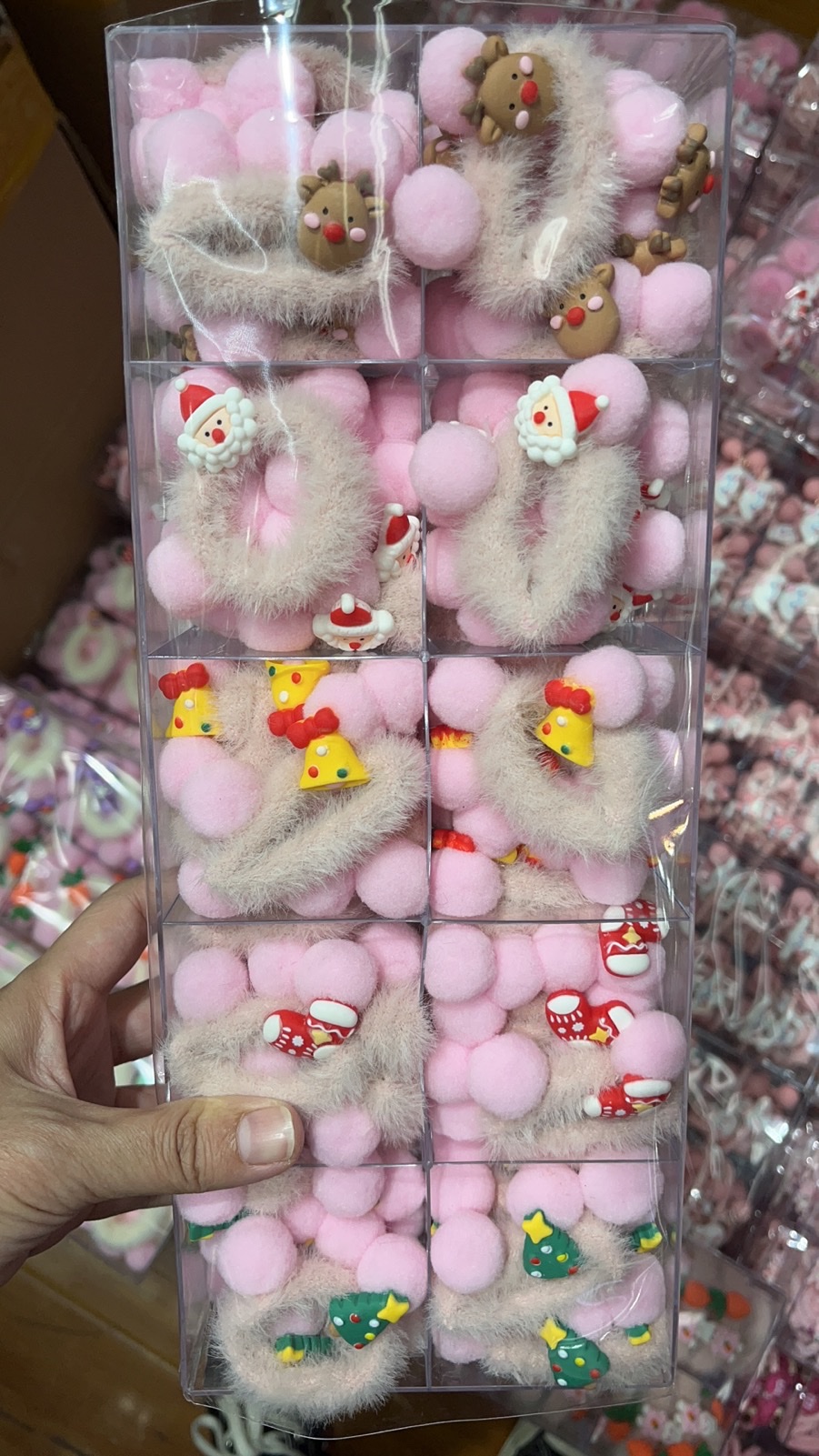 【100 Sets 】 New ear hair bands, cartoon cute leather bands, fruit hair ties and hair accessories Item Picture