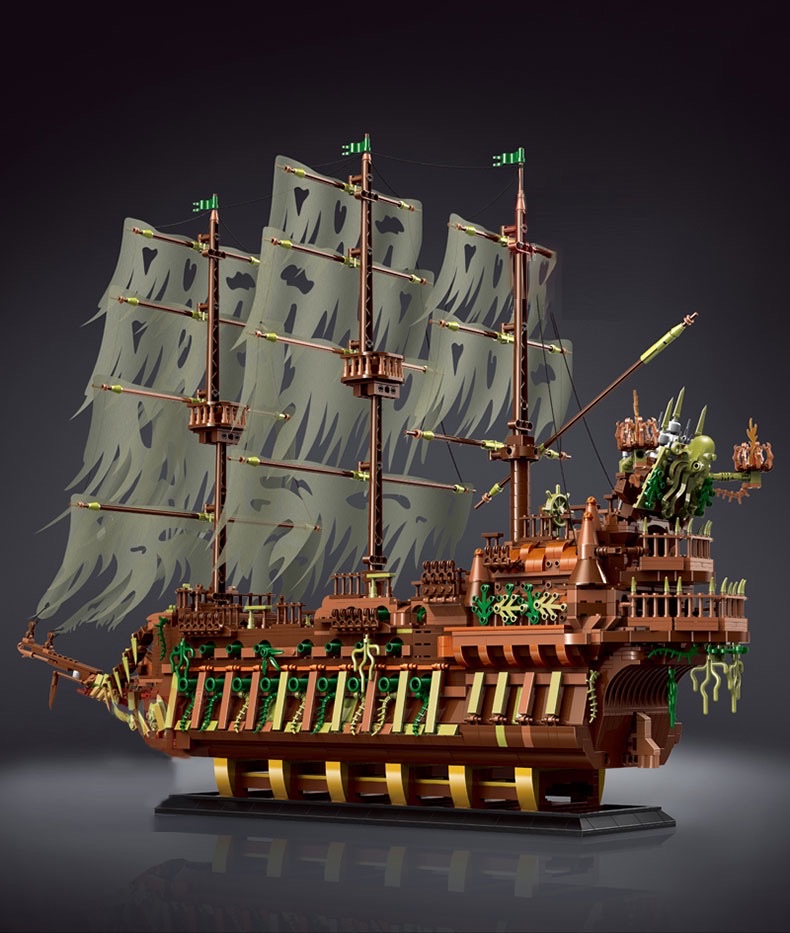 13138 Flying Dutchman Pirate Ship Assembly details Picture