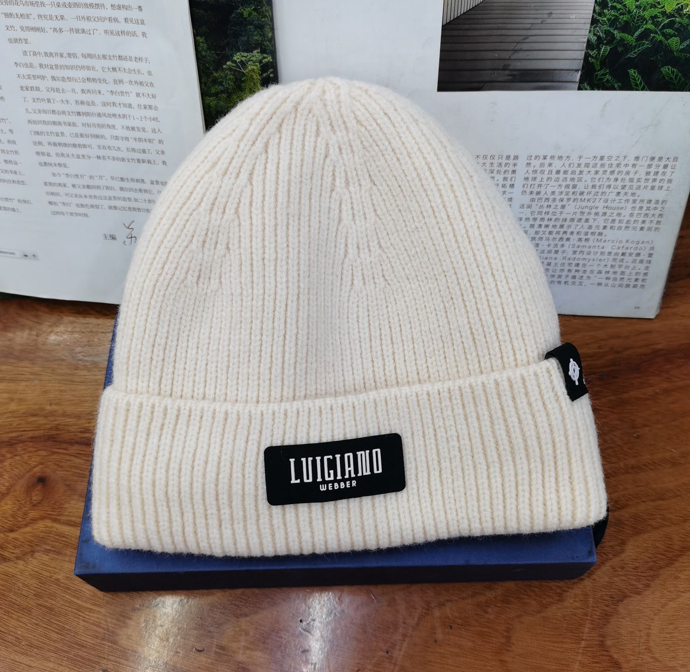 秋冬加绒女士针织帽户外保暖套头帽时尚韩版刺绣字母百搭帽子男女同款详情图4