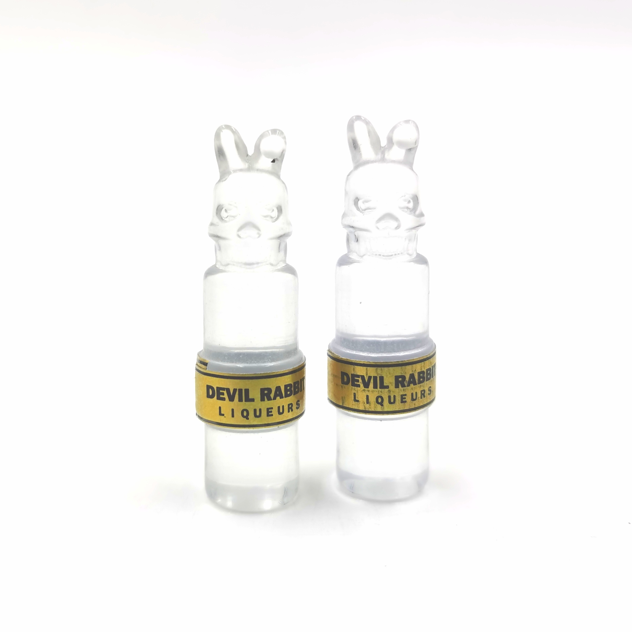 Resin accessories, mobile phones, refrigerators, patch materials, DIY handcrafted small bottles, wine bottles, simulation toys, ornaments, beverage bottles, food and play items, mixed packaging, clear packaging wholesale, rabbit wine, 500 pieces per pack Specification image