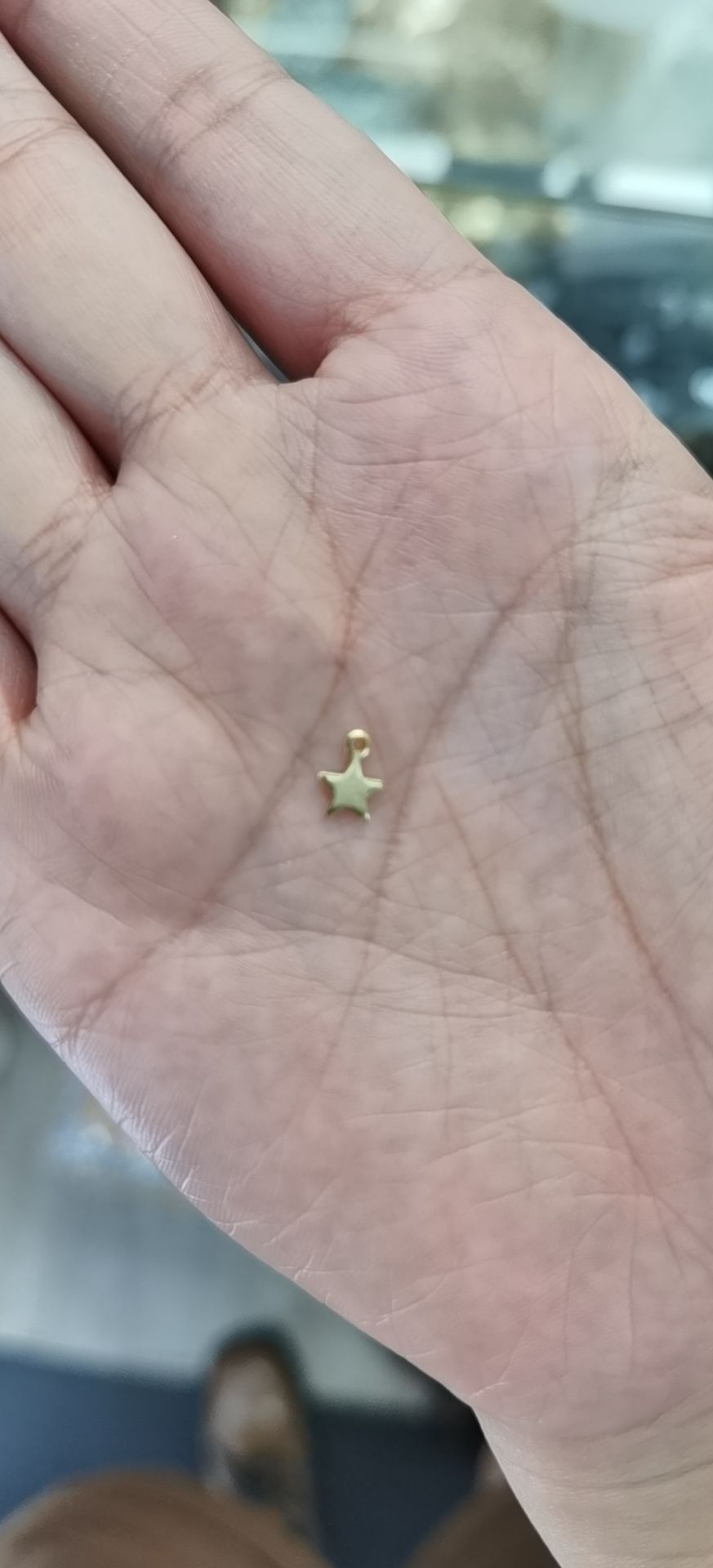 小五角星带吊 东雅饰品配件 R545412