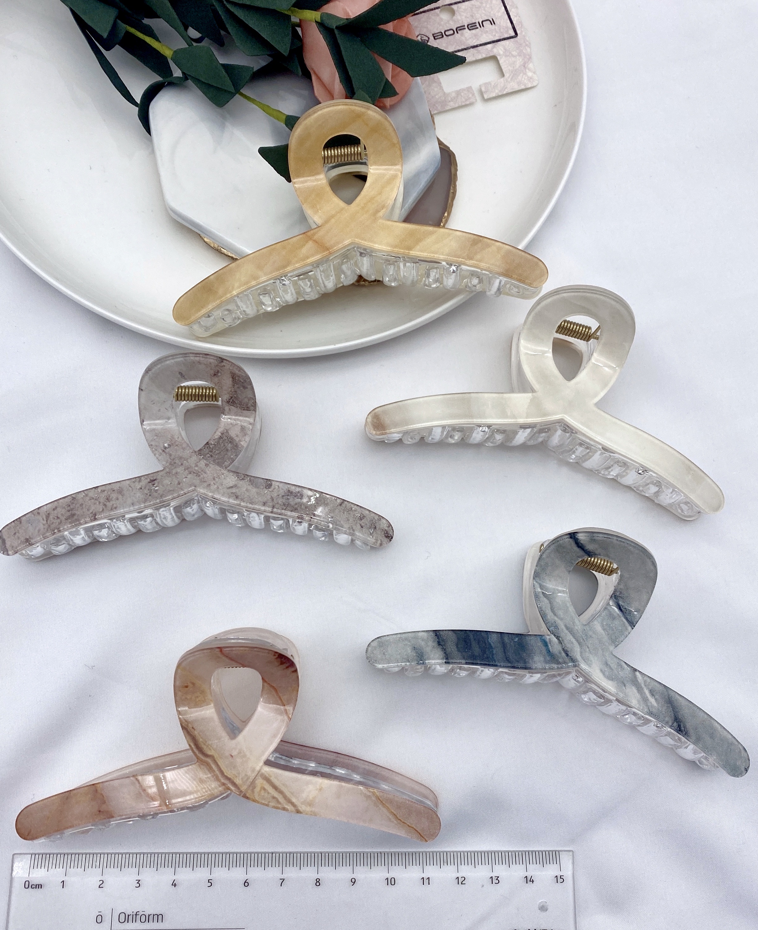 石纹板材网红流行网红简单大方衣架鲨鱼抓夹