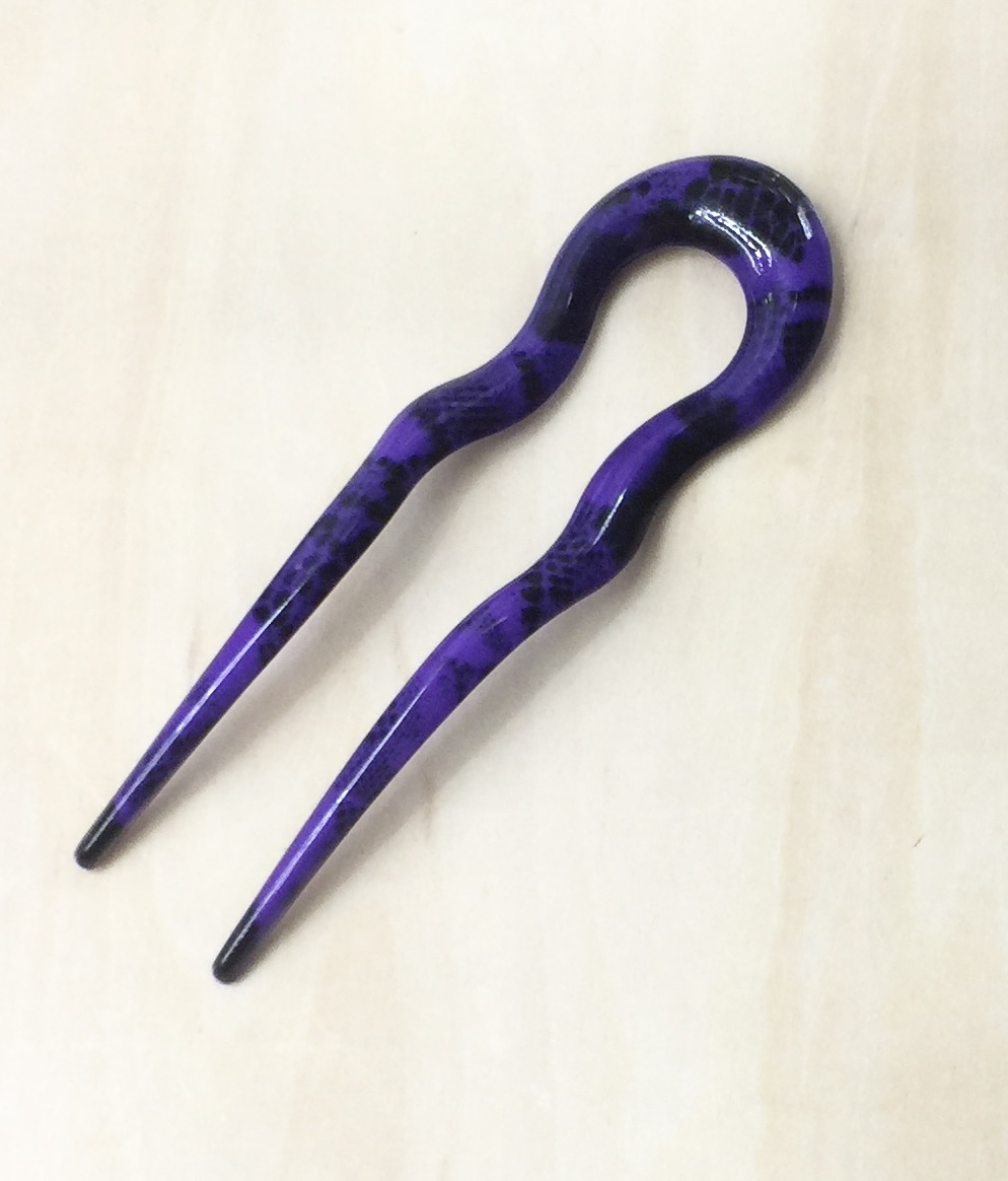 美神饰品U形盘发钗时尚潮流盘发器123456789000003586白底实物图