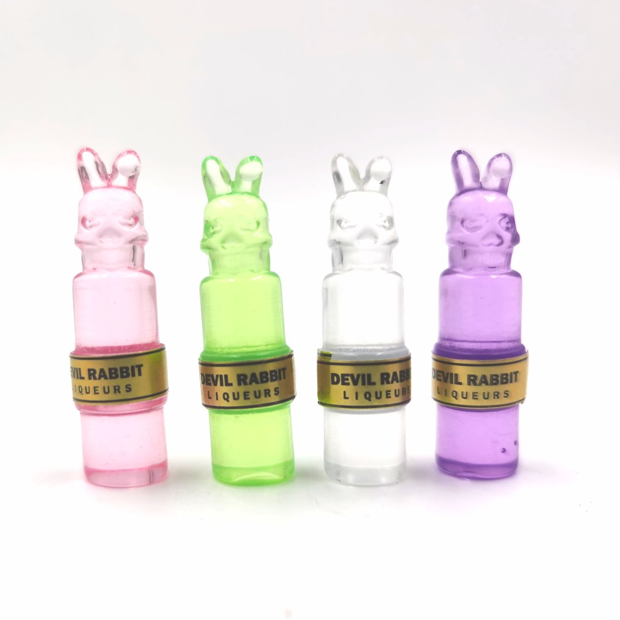 Resin accessories, mobile phones, refrigerators, patch materials, DIY handcrafted small bottles, wine bottles, simulation toys, ornaments, beverage bottles, food and play items, mixed packaging, clear packaging wholesale, rabbit wine, 500 pieces per pack