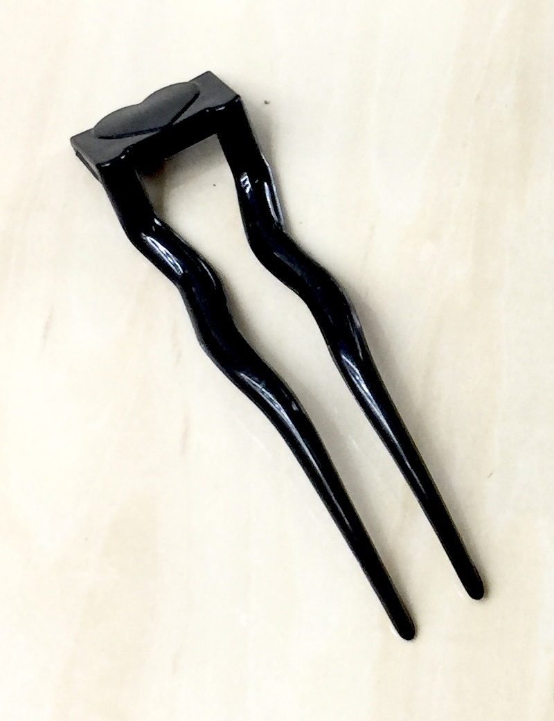 美神饰品方形双钗快速成形盘发器12345678900000578细节图