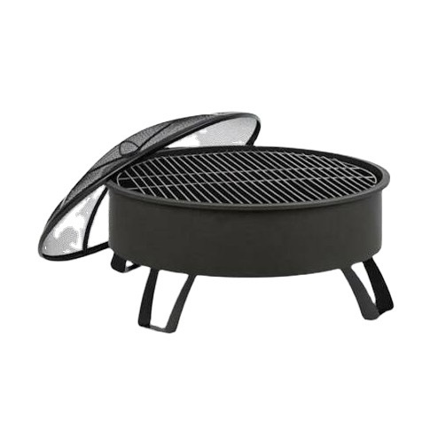 Household charcoal barbecue grill, charcoal brazier, outdoor barbecue rack, brazier, garden and courtyard bonfire stove Application Scenario