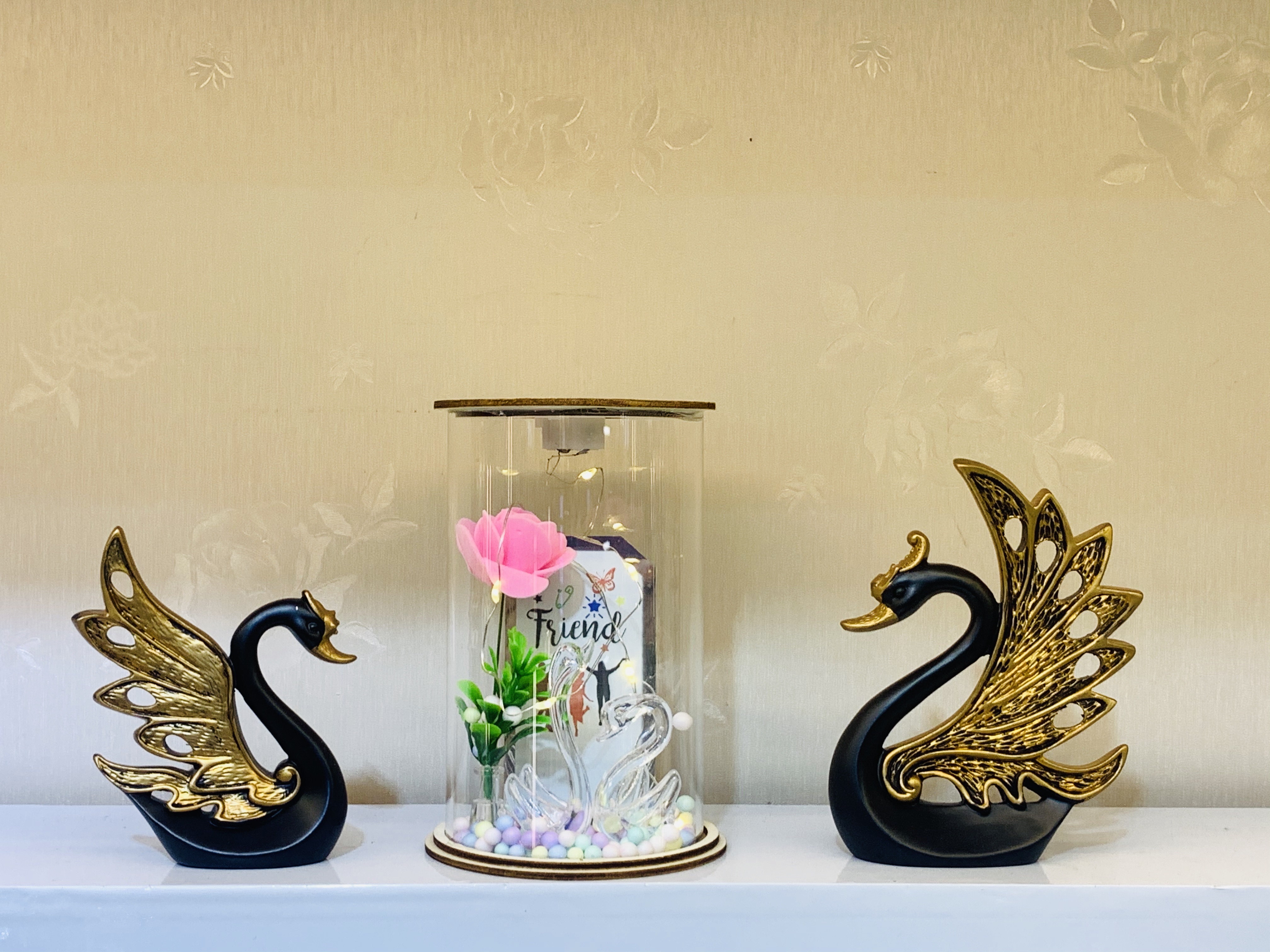 情侣天鹅迷你款