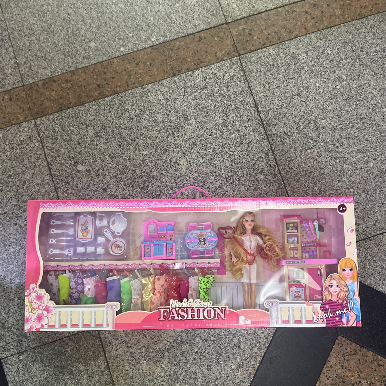 Barbie doll set New kitchenware set 2022 New product set