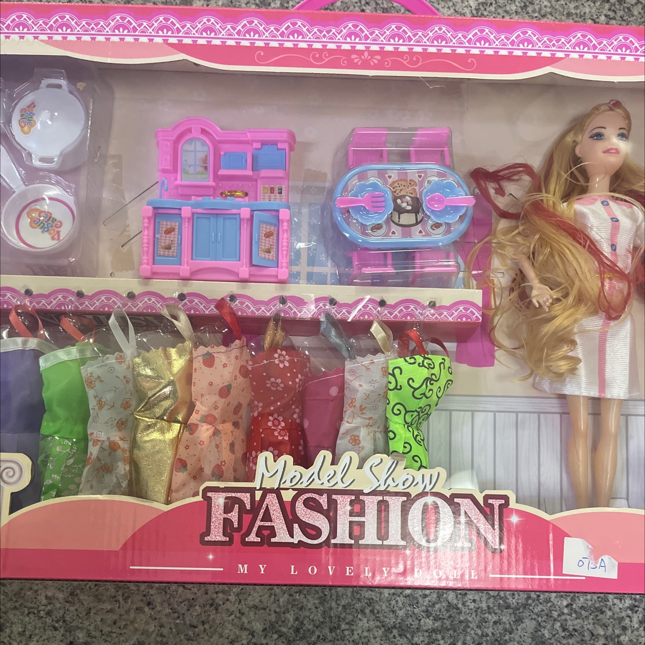 Barbie doll set New kitchenware set 2022 New product set Application Scenario