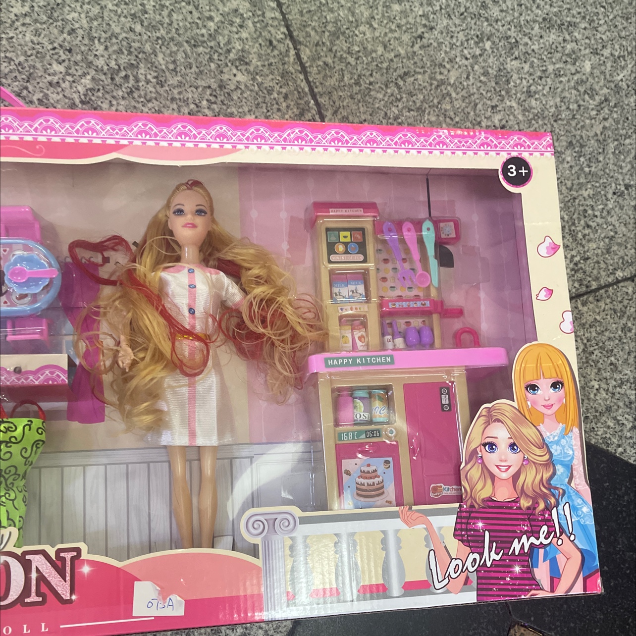 Barbie doll set New kitchenware set 2022 New product set details Picture