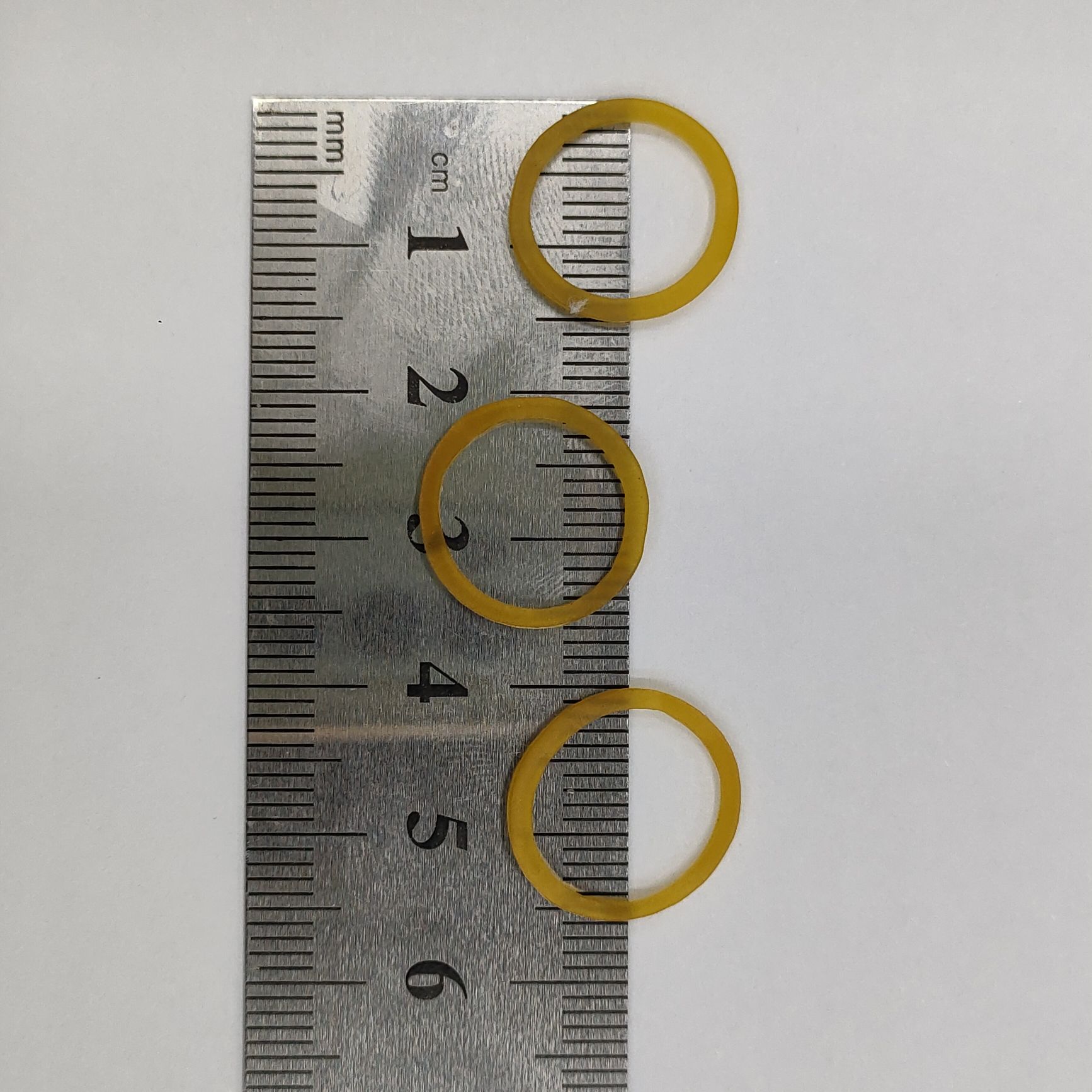 直径15MM进口黄色越南皮筋 皮套 橡胶圈详情图3