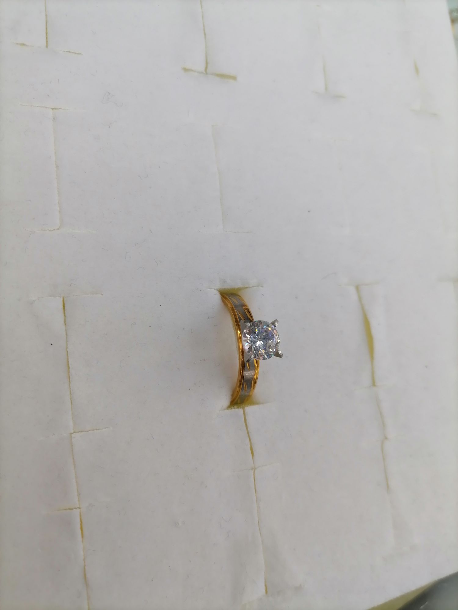 钛钢渐金双条花纹带钻系列，005-011