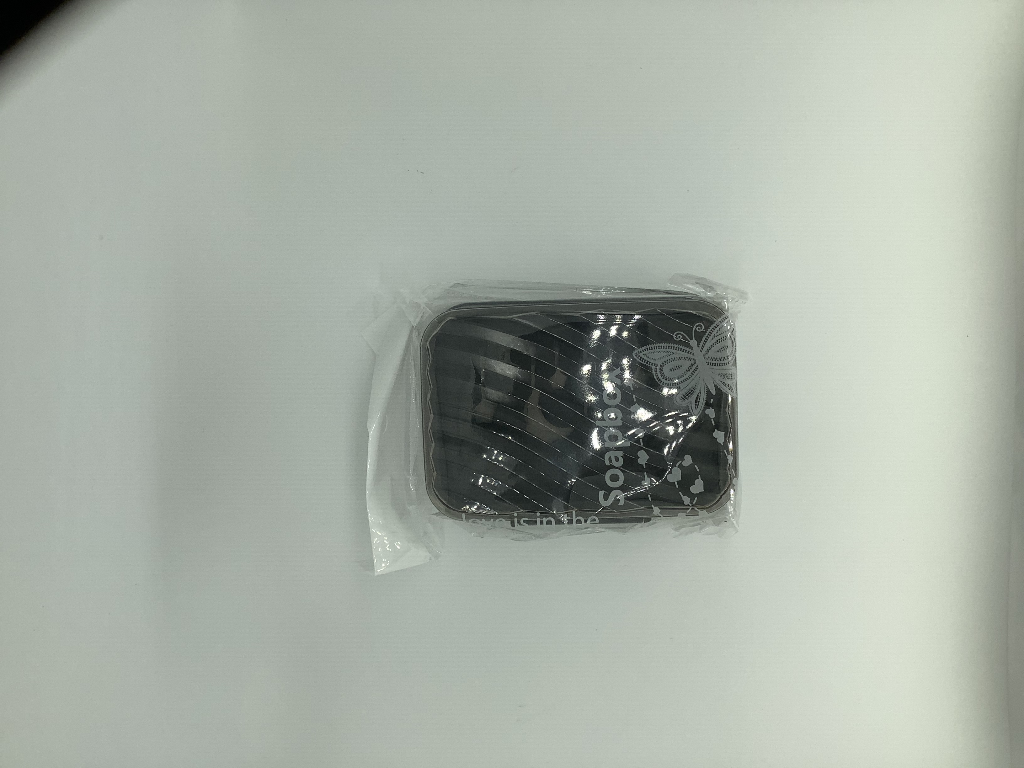 透明肥皂盒斜纹