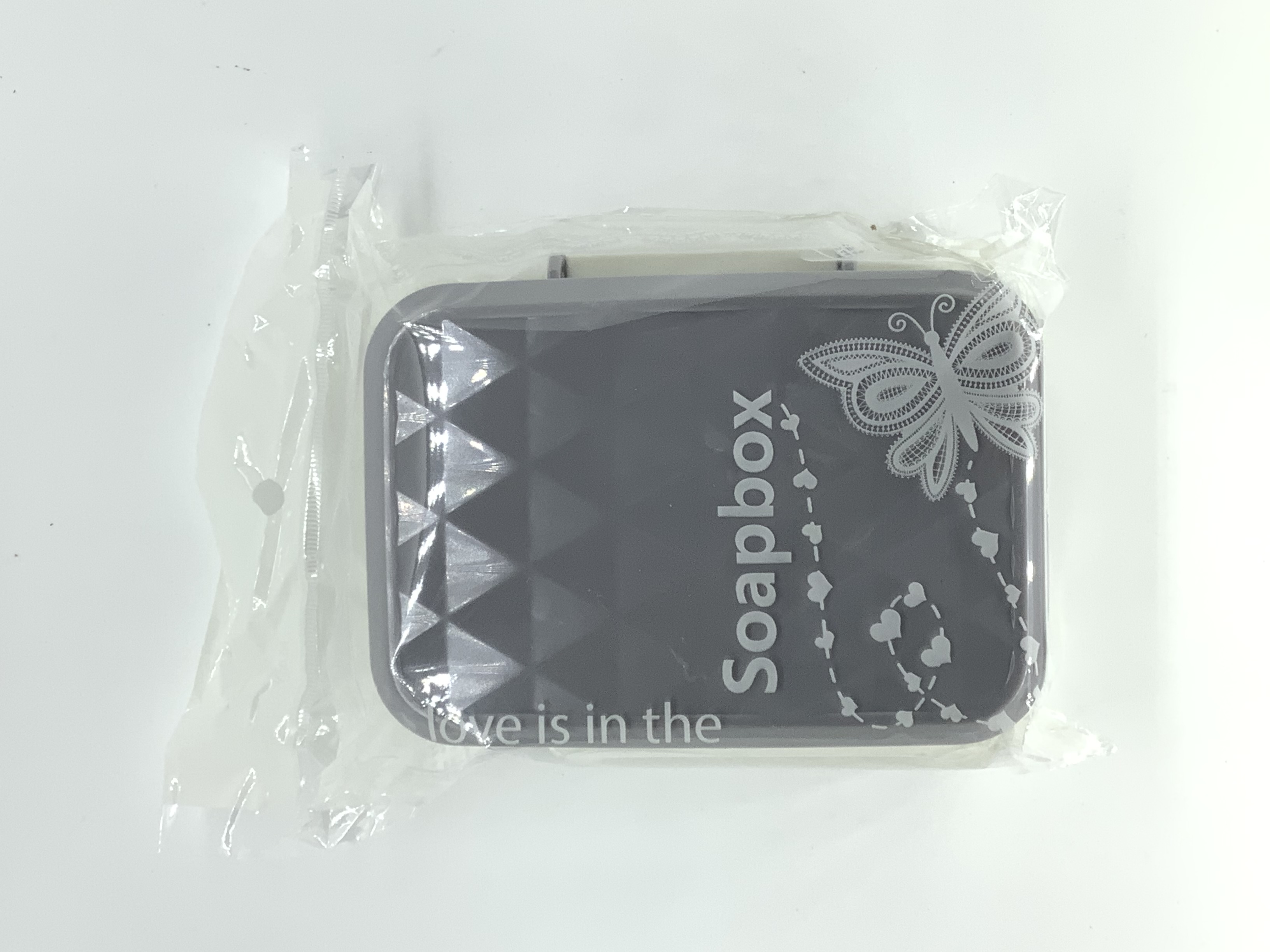 卫浴洗漱用具实色沥水香皂盒双层宿舍肥皂盒波纹