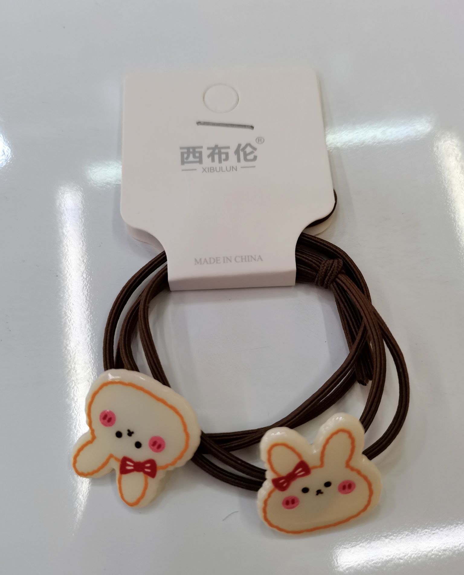 10 Siblun accessories, headwear, hair bands, hair ties, rubber bands, hair ties, 75 alloy accessories, 5207 rabbit, bear, bow tie, fruits details Picture