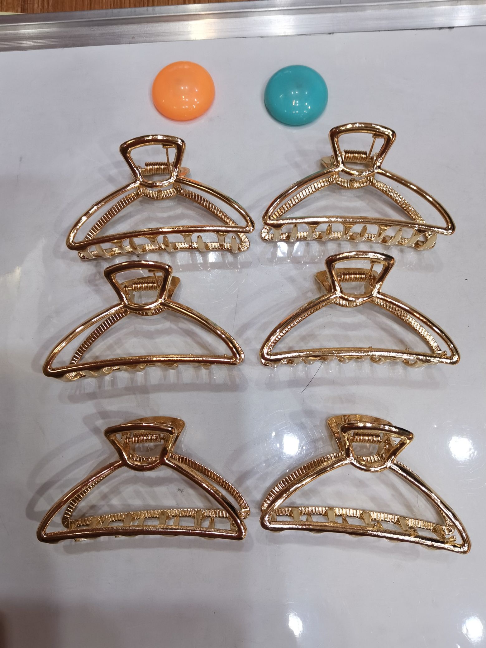 Haishen Accessories' popular and trendy Korean style fashion classic, trendy Korean style fashion 8 cm alloy hair clip and bath clip