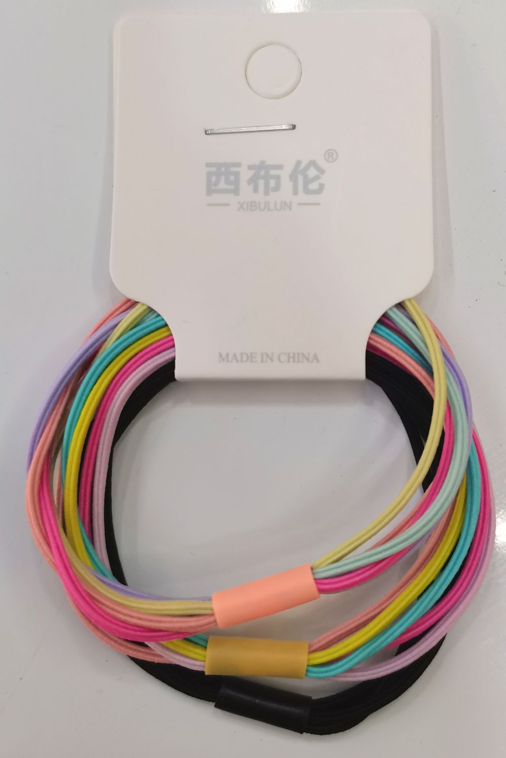 10 Sibulun accessories, headwear, hair bands, hair ties, rubber bands, hair ties, 80 basic style, rubber bands, network quality products, high comfort, imported rubber bands Item Picture