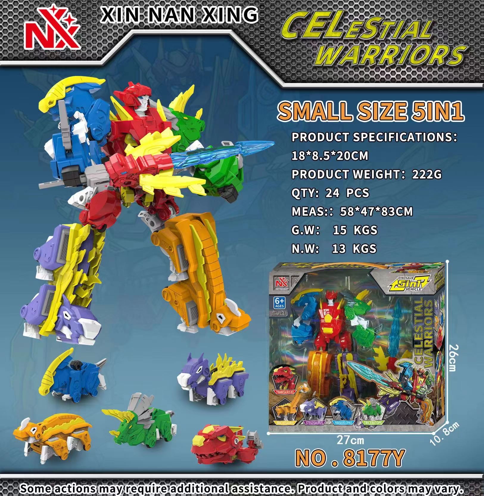 Five-in-one transformable toy transformable toy details Picture