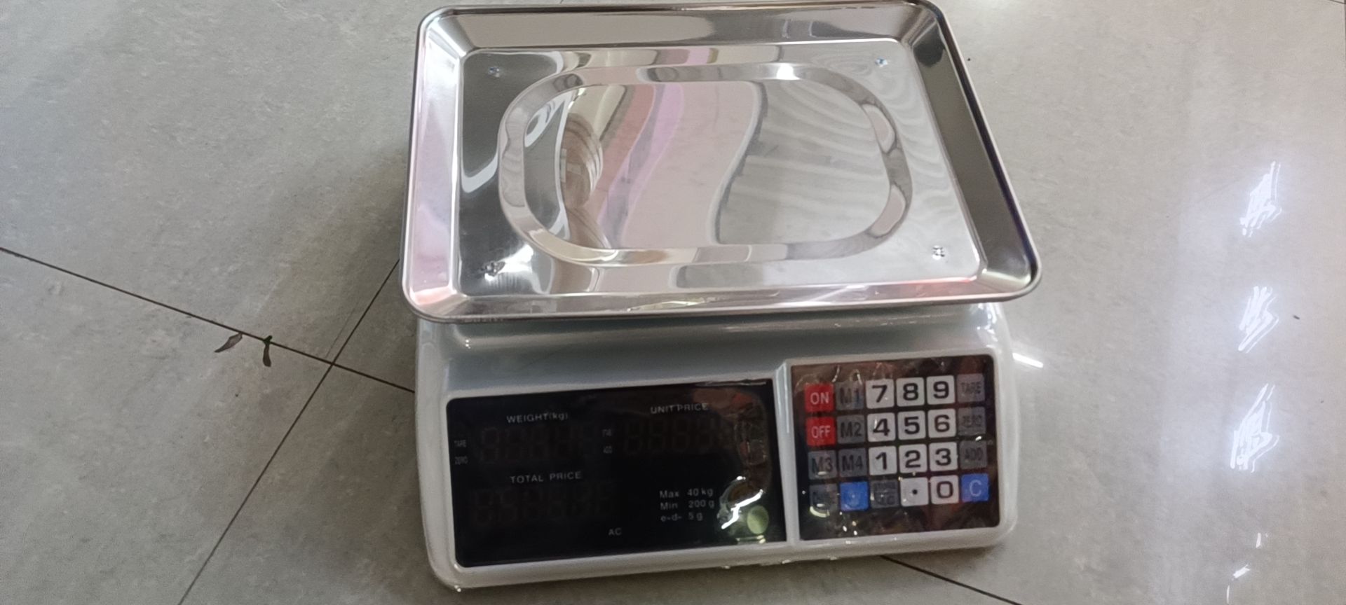 计价秤细节图