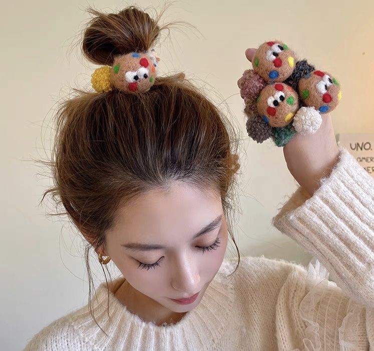 Sweet Heart Quqi ~ Cute ins style hair band Headband 2022 New high-elasticity thickened towel band rubber band women's hair tie details Picture