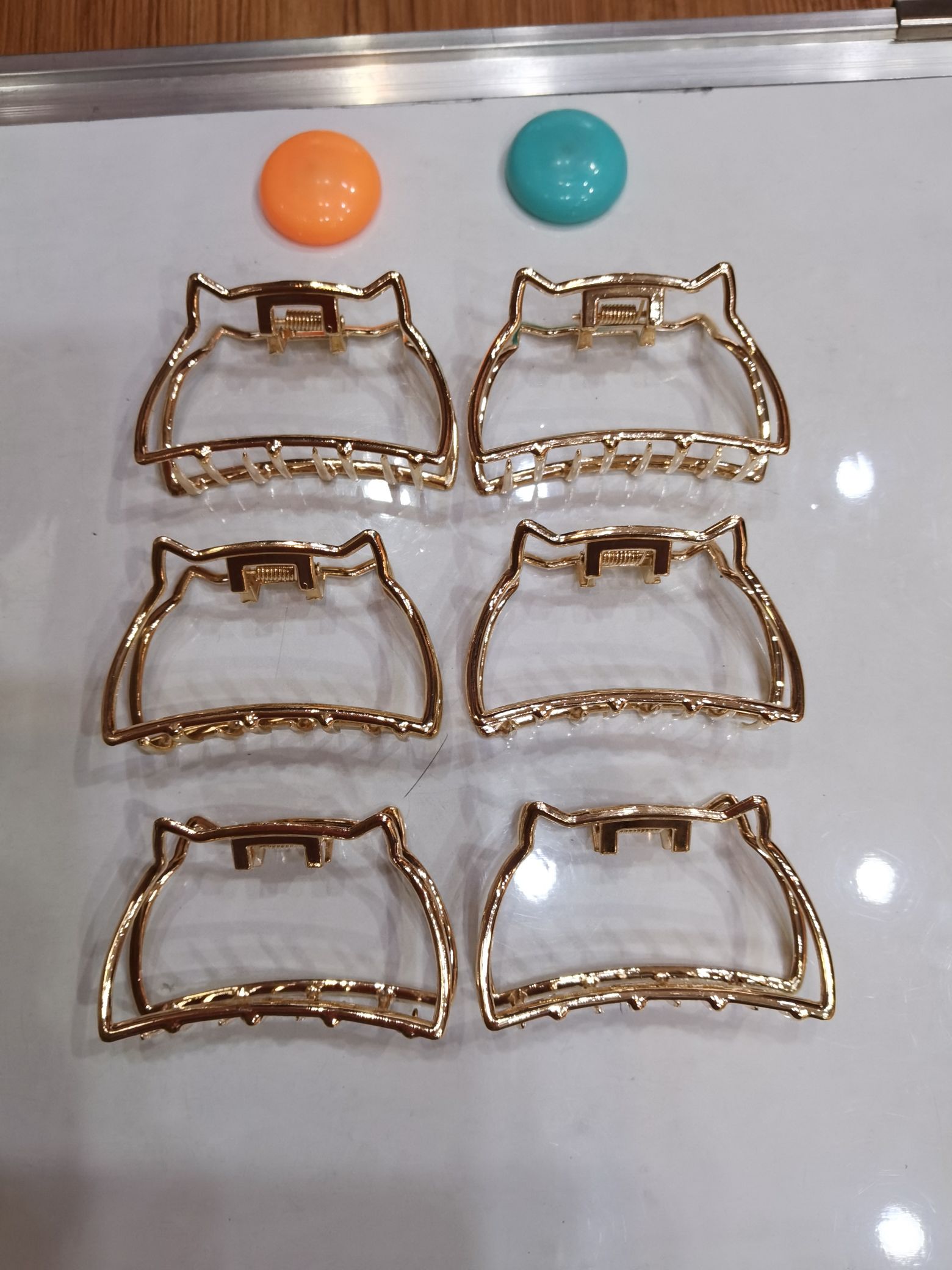 Haishen Accessories' popular and trendy Korean style fashion classic, trendy Korean style fashion 8 cm alloy hair clip and bath clip details Picture