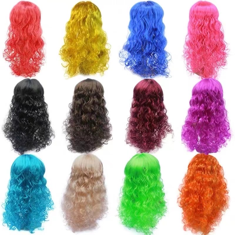 Halloween Wavy hair Application Scenario