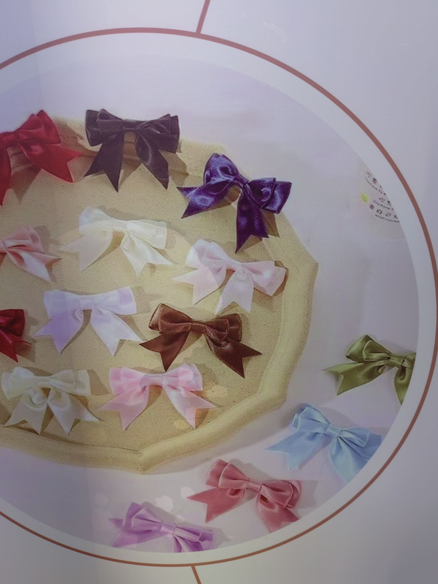 042流行饰品燕尾角蝴蝶结发夹