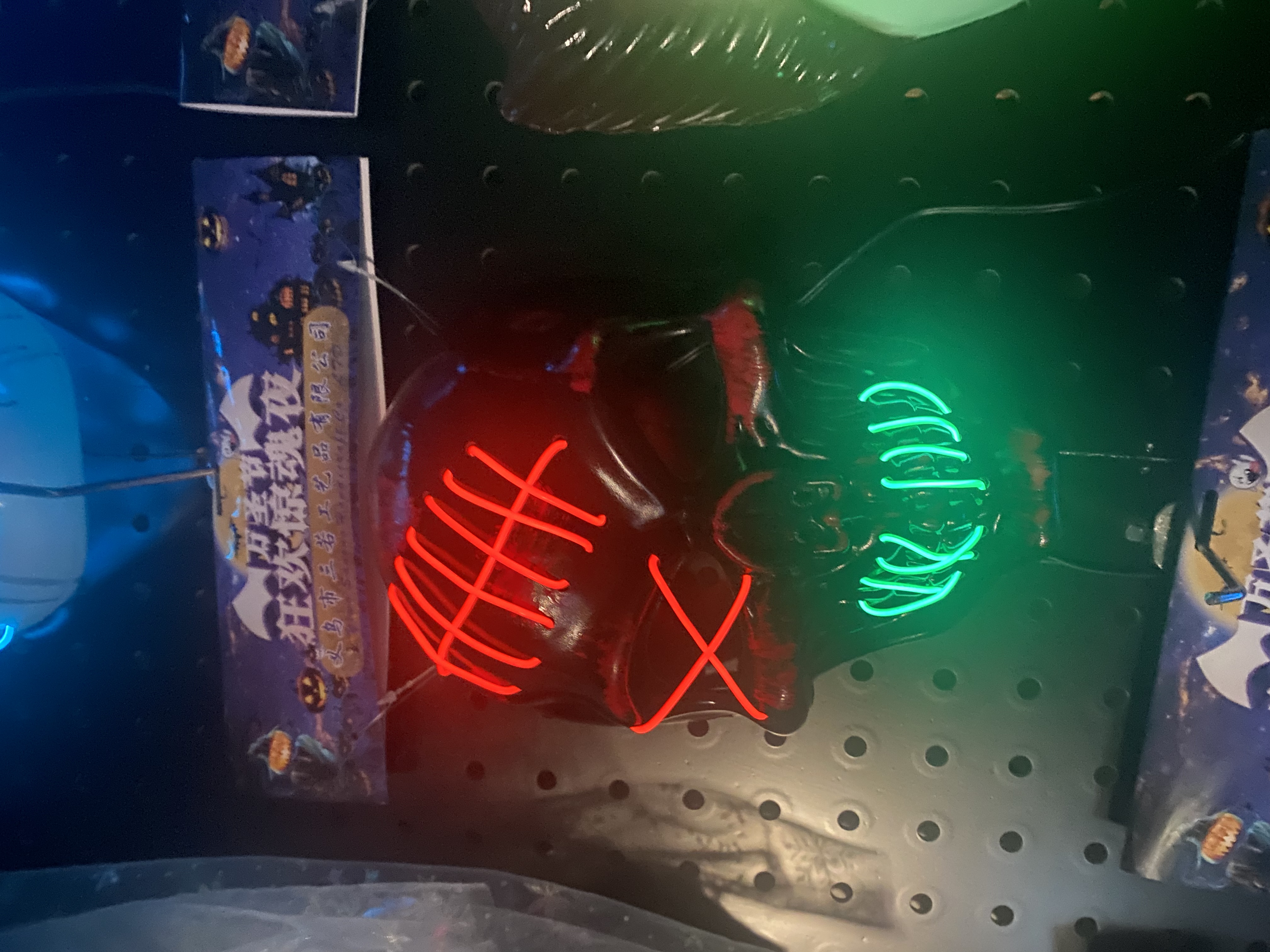 Halloween props and equipment, LED masks, best-selling foreign trade products for Halloween Item Picture
