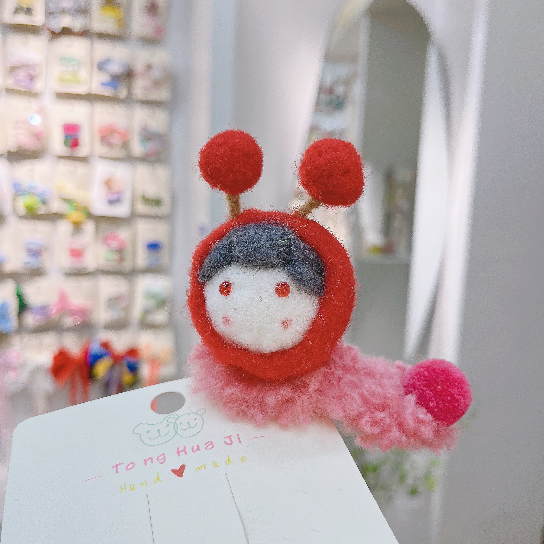 Red cartoon clip