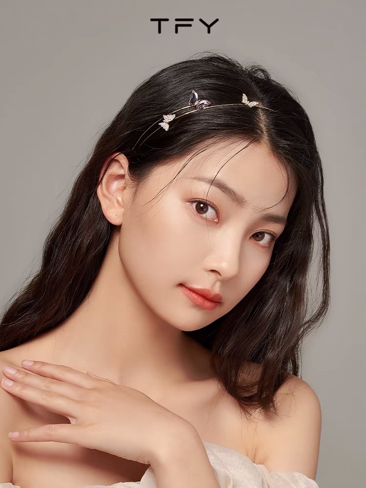 Genie 🧚‍♀️ Lovely, Elegant Temperament Noble Hair Band Thin Pole Hot Fashion Korean Version full figure