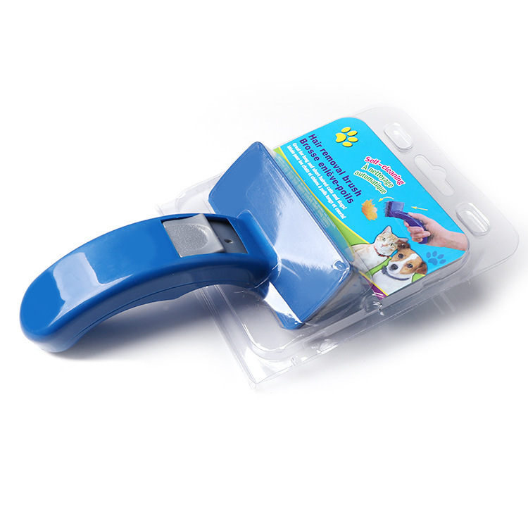 宠物除毛用品狗狗一键祛毛梳清理跳蚤美容刷宠物自动脱毛梳 