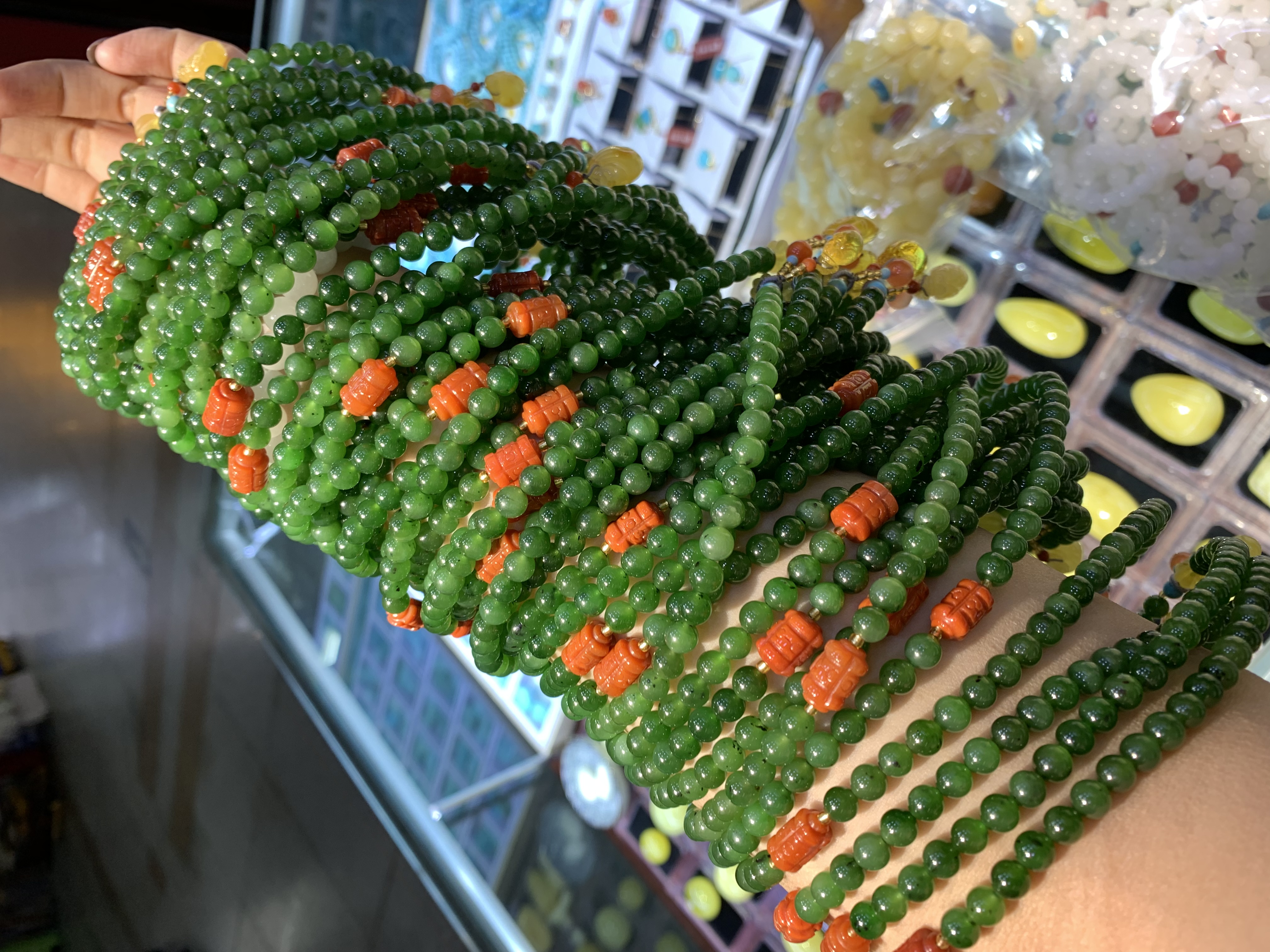 和田玉/碧玉/手链产品图